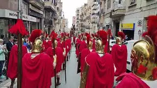 Semana Santa de Tarragona 2025 Reverència Armats de la Sanc GNPJP