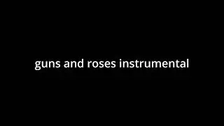 Lucky Dube guns and roses instrumental