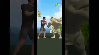 Big horn is disroyed human run next level up complete #humanrun #trending #youtubeshorts