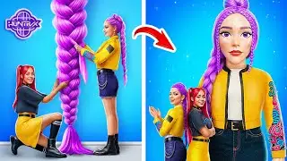 Huntrix vs Saja Boys: La Rumi gigante prende vita! KPOP Glow Up
