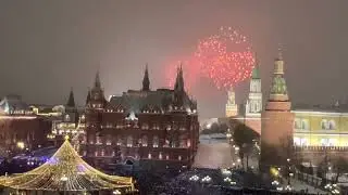 #Moscow: Red Square | New Year 2022 | New Year Fireworks | New Year&rsquo;s Eve.