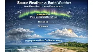 Can solar storms influence the weather?