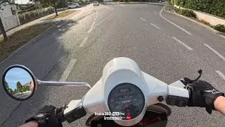 Vespa pk 50 | 130 polini con marmitta gianelli | on board