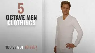Top 10 Octave Men Clothings [ Winter 2018 ]: Octave Mens Thermal Underwear LS V-Neck T-Shirt / Vest