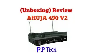Unboxing of  AHUJA-AWM 490 V2 Wireless microphones