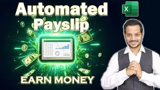 Excel Salary Sheet & Payslip Automation | Full Tutorial for Beginners (Step-by-Step Hindi) 🔥