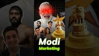 National Creators Awards Is a Marketing Plan By BJP & Narendra Modi 🏆🎉 #modi #elections2024
