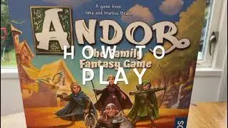 Andor Family Board Game - 1 minute run through
