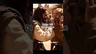 The deaf man was healed by Jesus