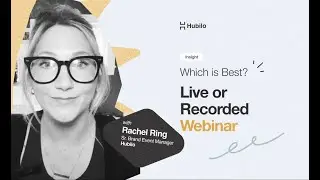 Webinar Tips from Hubilo: LIve or Recorded Webinar, Which Is Best? | Hubilo Webinar Software