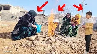 Embracing the Cold: Hussein and Soraya's Tireless Efforts in Winter
