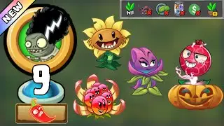 PvZ2 - Lawn of Doom! 2025 Level 9 Easy [Plants Lvl 1 & No Premium] + DOWNLOAD