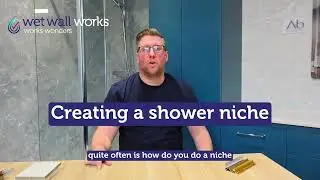 How to Create a Shower Niche | Wall Panel Niche for Shampoo and Storage