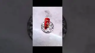 Red Plaid & Snowflake Nail Art #christmasnails #u&ntilde;asnavide&ntilde;as #redplaidnails #nailart #snowflakes