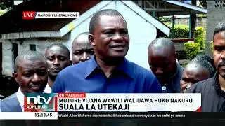 CS Muturi comes guns blazing over rising cases of abductions, killings in the country