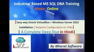 Easy way Oracle VirtualBox + Windows Server 2022 Installation | Network Configuration on VM in Hindi