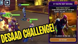 NEW CHARACTER DESAAD CHALLENGE! - DC Legends