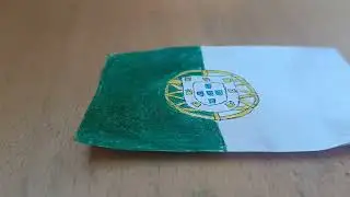 Drawing the flag of Portugal 🇵🇹 