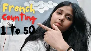 French counting 1 to 50 🇫🇷 #frenchforbeginners #improvefrenchlistening #learnfrench#countinginfrench