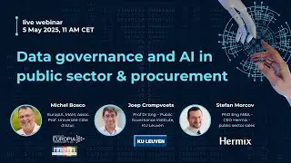 Data Governance and AI in the public sector & procurement live webinar, 05 May 2025