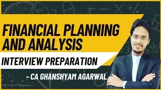 CA in Investment banking FPNA I FPNA interview questions I Investment banking interview questions 