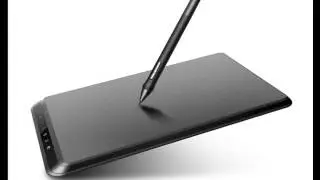 UGEE 6 ExpressKeys 8 x 5 inches Ultra Thin Graphics Drawing Pen Tablet -- EX07 -- Black