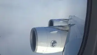 Air France A380-800 - Paris Charles de Gaulle Takeoff to New York JFK