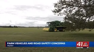 Harvest season prompts road safety warnings from Georgia officials