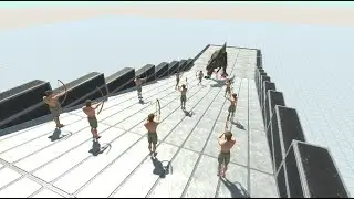 Death Climb Ancient Archer Challenge - Animal Revolt Battle Simulator
