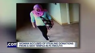 Police seeking woman who stole from donation box at Sikh temple in Plymouth Township