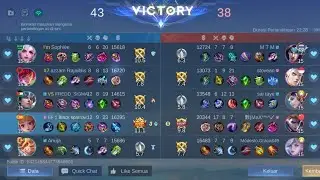 Victory Ke 11 #mlbb #mlbbcreatorcamp #pushrank #ranklegend #angelaml #victory #trending #mvp #fyp 