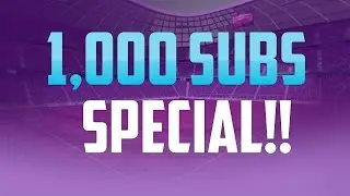 Road to 1,000 SUBSCRIBERS