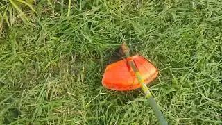 Testando motor de roçadeira 52cc após fazer o motor completo. 