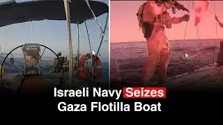 BREAKING: Israel Intercepts Marinette Flotilla Boat Sparking Global Protests Over Gaza Blockade
