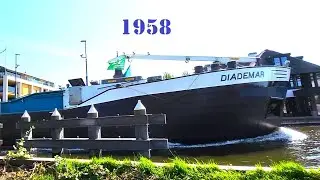 DIADEMAR 1958. Working Old ships in Holland.