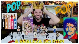 A REALEZA DO POP! FIGURAS COLECIONÁVEIS DO REI DO POP MICHAEL JACKSON E DA MAIOR GILBAND SPICE GIRLS