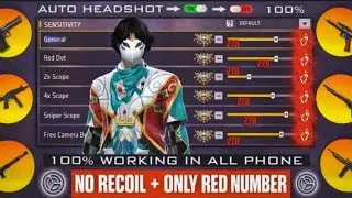 Free Fire Max Auto Headshot Trick 2026 Sensitivity Setting | 2gb, 4gb, 6gb Ram Headshot Sensitivity
