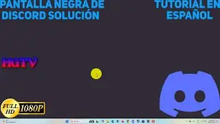 Black Screen When Opening Discord | SOLUTION | Tutorial in Spanish | Haider Games TV | PC | [HD 1...