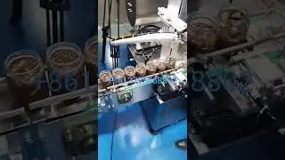 Jar filling capping machine for sauces
