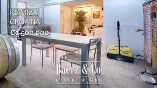 Vis, Mediterranean villa with pool and sea view - Luxury home for sale