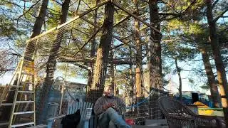 Legendary Acres Hobby Farm: The Peacock Enclosure - how we came up with it and made this enclosure