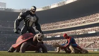 Watch Spider-Man Win the Wildest Turtle Championship Ever