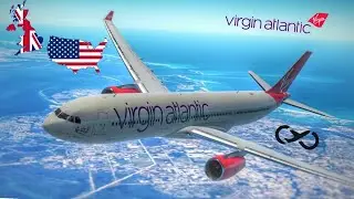 Infinite Flight | Tampa (TPA) - London (LHR) | Virgin Atlantic | Airbus A330-300