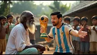মেসি  Toffee নিয়ে ফিরে চাচাকে বলতে এসেছে #messi#football#ai