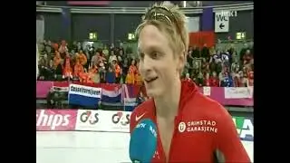H&aring;vard B&oslash;kko sl&aring;r Sven  Kramer i 2009   HD 720p