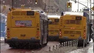 NYCT Bus: New Flyer Xcelsior Action on the Bx6 / Select Bus Service (2017 XN40 / 2018-2019 XD40)
