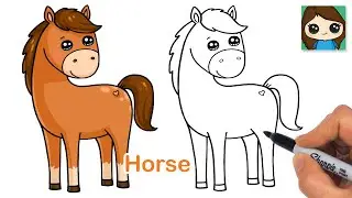 How to Draw a Horse 🐴