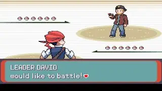 Pokemon BlackPearl Emerald - Gym Leader David