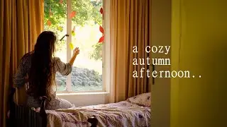 Autumn's gentle arrival at the cottage-  slow and simple living, a silent vlog