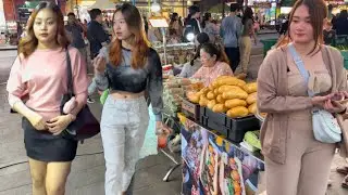 Amazing Popular! Walking Tour in Phnom Penh 2026 - Riverside Night Market, Cambodian Street Food